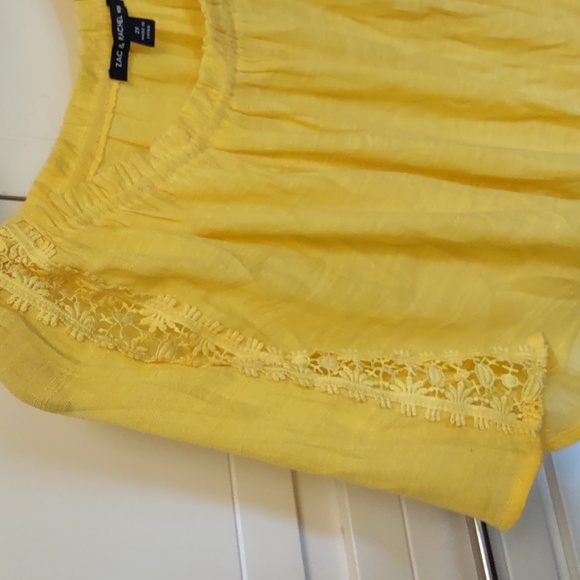 Zac & Rachel Woman yellow top - Picture 3 of 5